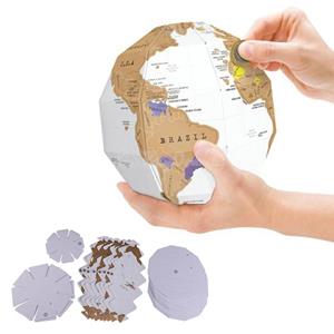 Trading Group Scratch Globe 3d Map