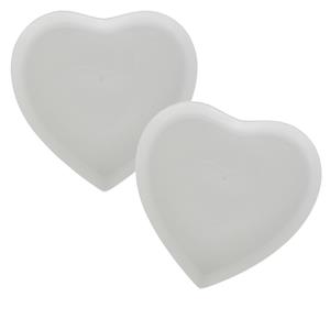 Porcellana Bianca Set Piattini Dolce Cupido