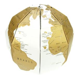 TRADING GROUP SCRATCH GLOBE 3D MAP