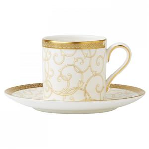 Wedgwood Tazzina Caffe' Bound Celestial Gold