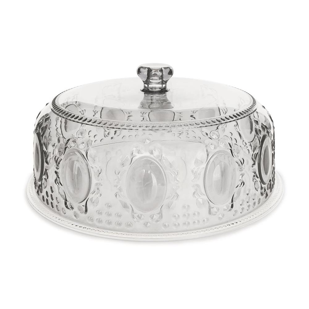 BACI MILANO PIATTO TORTA CON CUPOLA