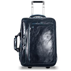 Piquadro Trolley Cabina Con Porta Pc Blue Square