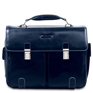 PIQUADRO CARTELLA CON 2 TASCHE ESTERNE