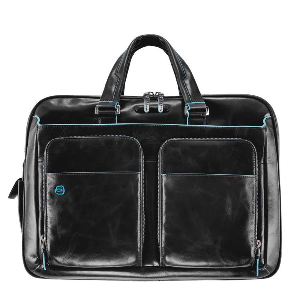 PIQUADRO CARTELLA ESPANDIBILE PORTA PC BLUE SQUARE