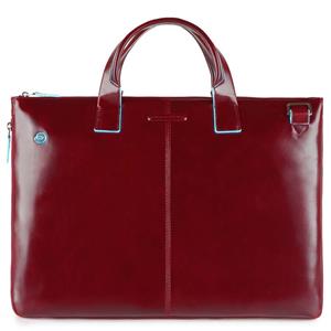 PIQUADRO CARTELLA ESPANDIBILE 2 MANICI BLUE SQUARE