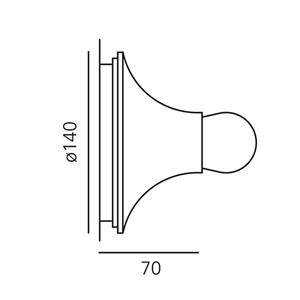 ARTEMIDE TETI PARETE