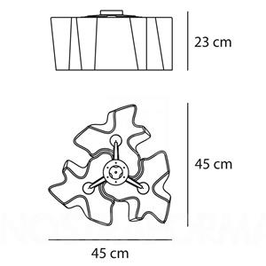 ARTEMIDE LOGICO SOFFITTO MINI 3X120