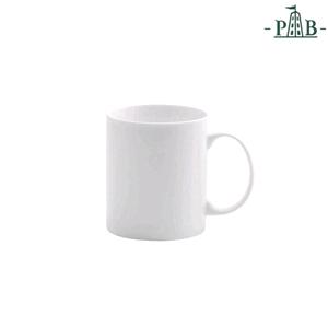 Porcellana Bianca Mug Cilindrico Corte