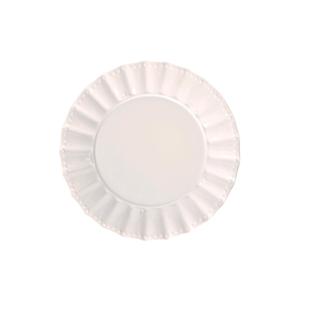 PORCELLANA BIANCA PIATTO FRUTTA DUCALE