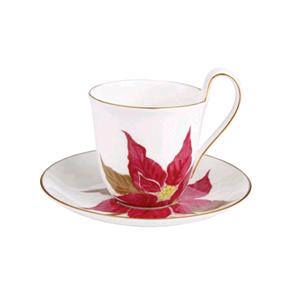 ROYAL COPENHAGEN TAZZA THE CON PIATTINO POINSETTIA