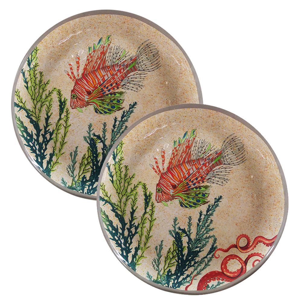 ROSE&TULIPANI SET 2 PIATTI FRUTTA SEA LIFE