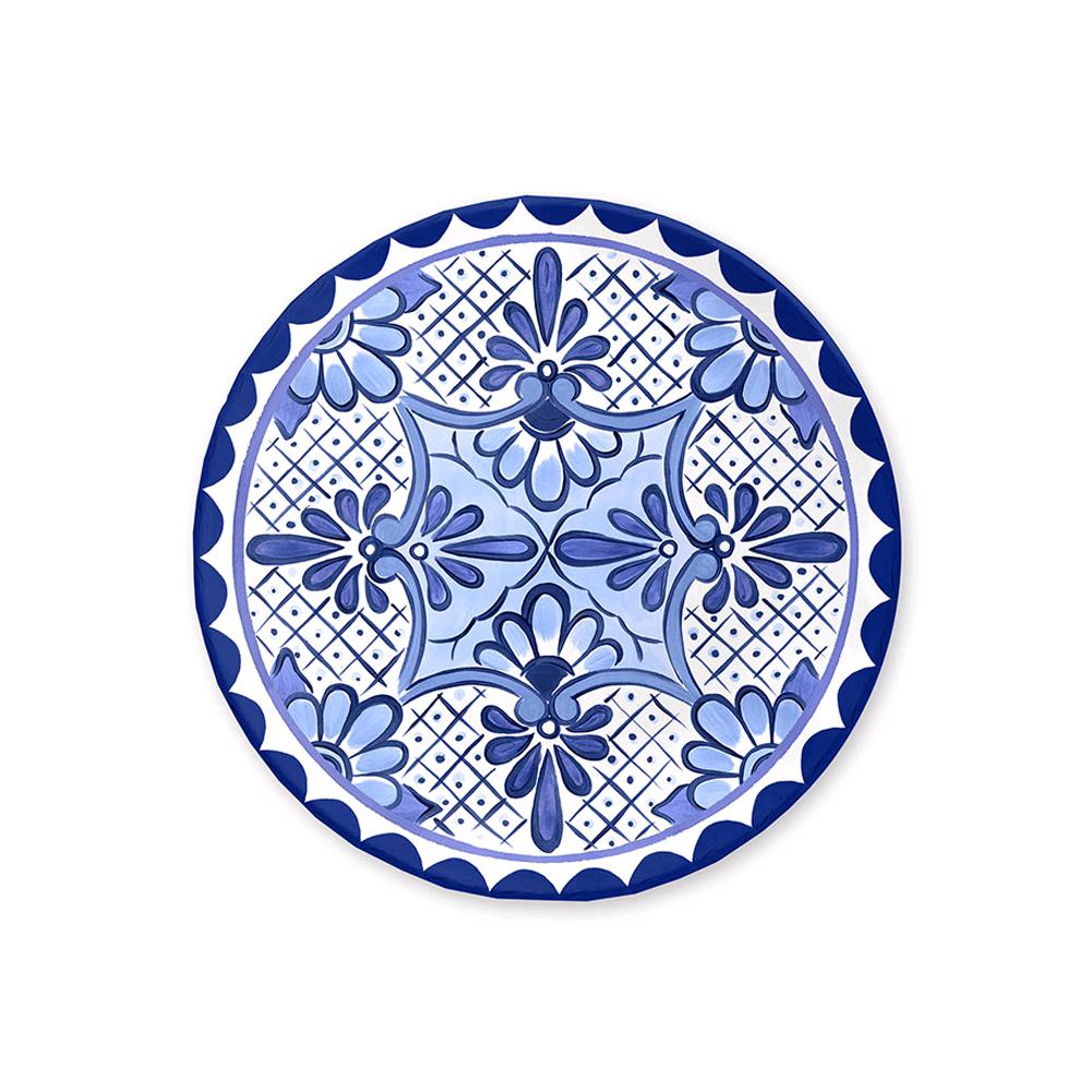 SERAFINOZANI SET 2 PIATTI DESSERT SANTORINI