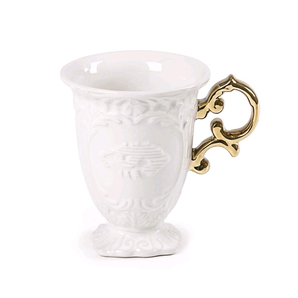 SELETTI MUG I-WARES GOLD
