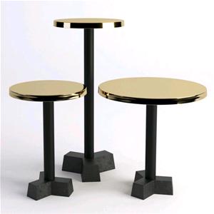 GERVASONI TAVOLINO BRASS