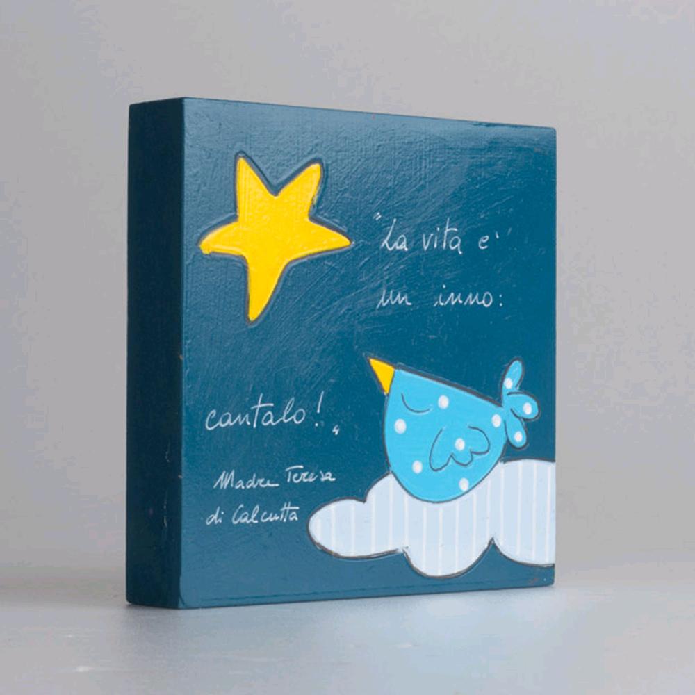 SALVADORI QUADRETTO MICRO BOMBONIERA VITA MADRE TERESA 