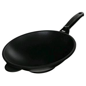 Risoli' Wok Con Manico Bk Ergonomico