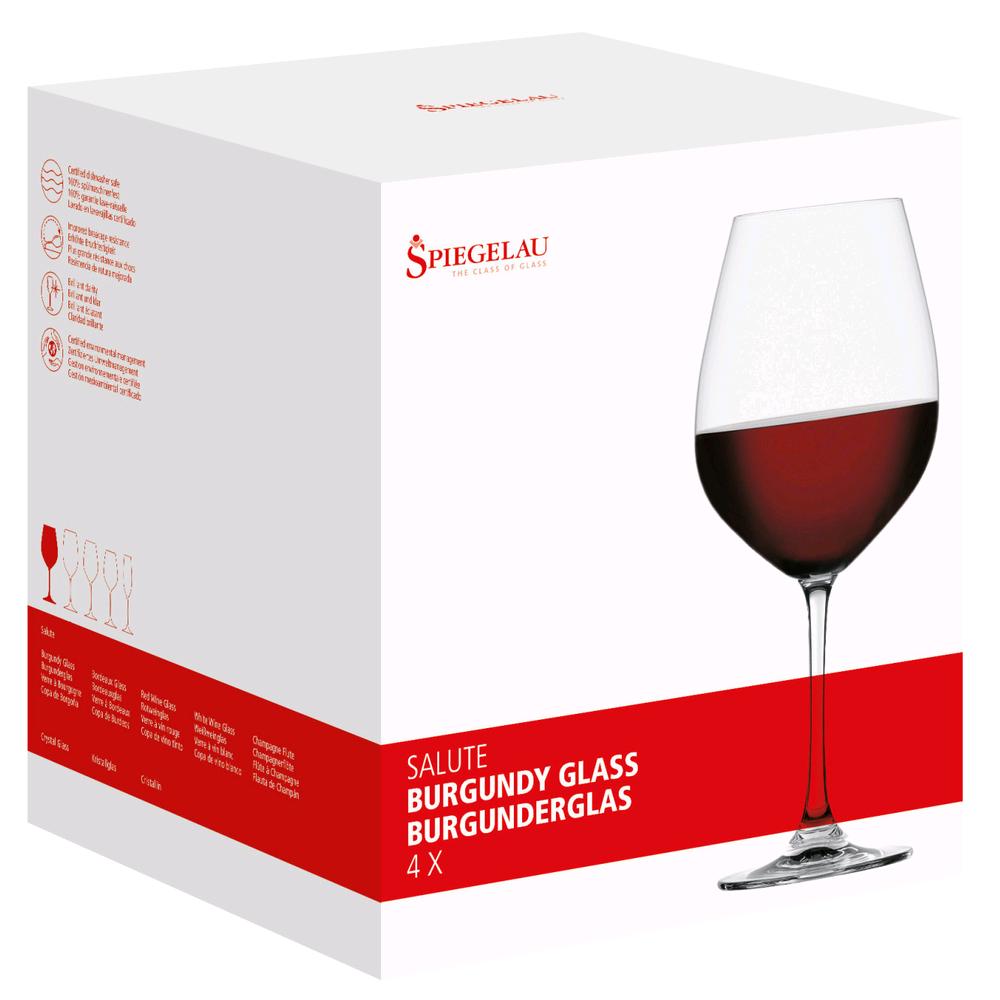 SPIEGELAU CONFEZIONE 4 BICCHIERI BURGUNDY SALUTE