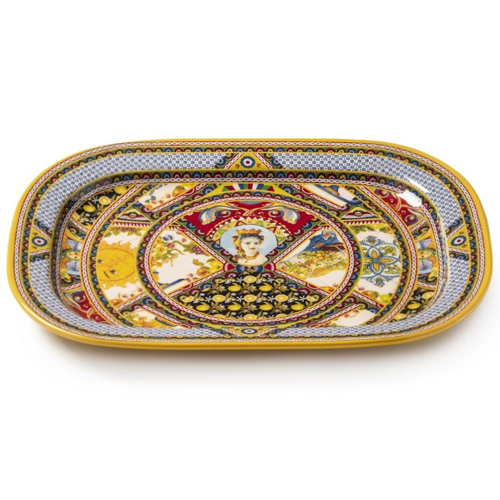 LAMART VASSOIO MELAMINA SANTA ROSALIA