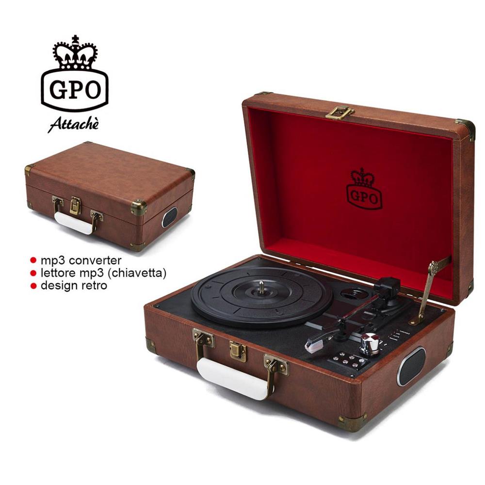 GPO GIRADISCHI VINTAGE ATTACHE