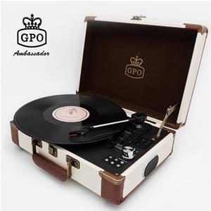 GPO GIRADISCHI AMBASSADOR CON BATTERIA RICARICABILE