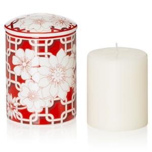 LAMART SCATOLA PORTACANDELA FLOWER DECO