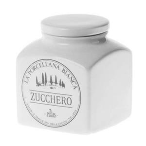 PORCELLANA BIANCA BARATTOLO ZUCCHERO