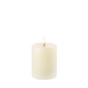 Uyuni Pillar Candle Ivory