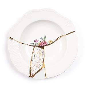 SELETTI PIATTO FONDO DECORO N3 KINTSUGI