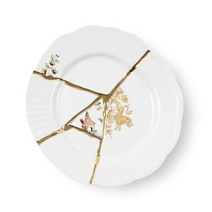 SELETTI PIATTO FRUTTA DECORO N2 KINTSUGI