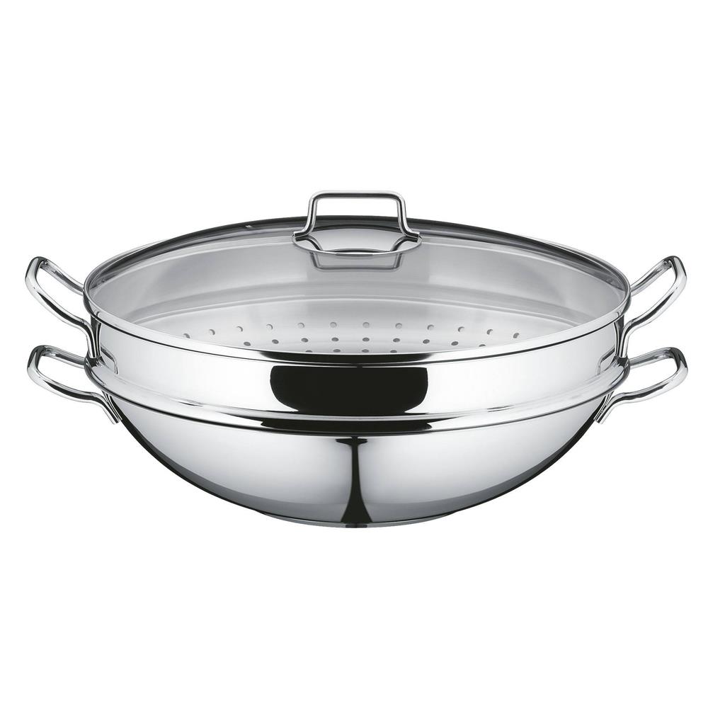 WMF WOK MACAO 4 PEZZI CON INSERTO PARTY