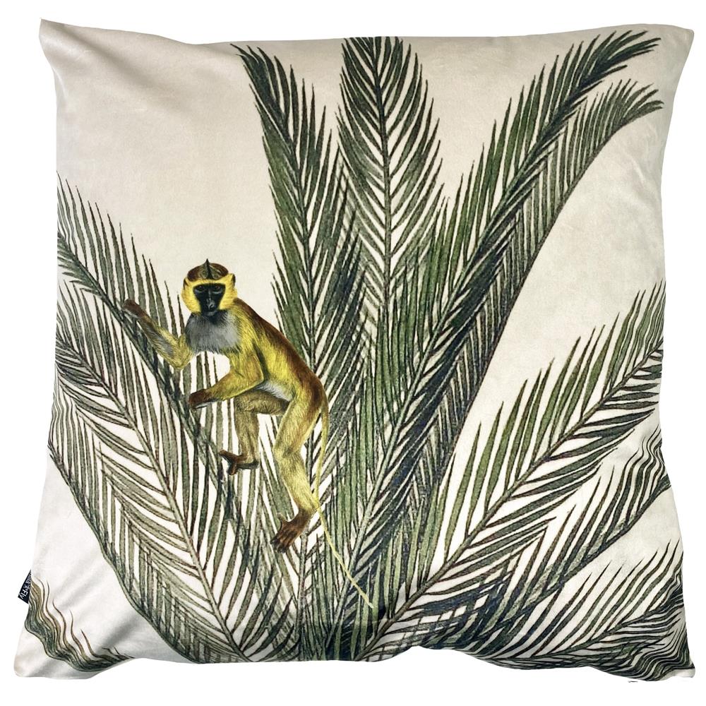 VANILLA FLY CUSCINO VELLUTO MONKEY PALM