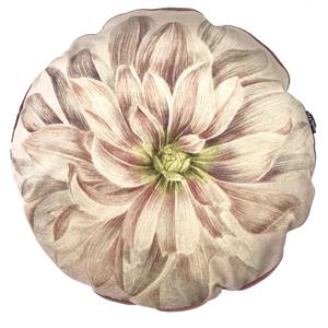 VANILLA FLY CUSCINO VELLUTO TONDO DAHLIA NUDE
