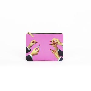 SELETTI POCHETTE LIPSTICKS PINK