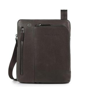 PIQUADRO BORSELLO CON DOPPIA TASCA BLACK SQUARE