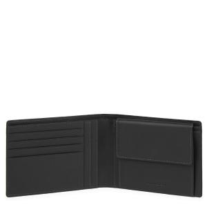 PIQUADRO PORTAFOGLIO UOMO CON PORTA MONETE PQJ