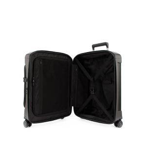 PIQUADRO PQ LIGHT TROLLEY CABINA RIGIDO 4 RUOTE CON TASCA FRONTALE 