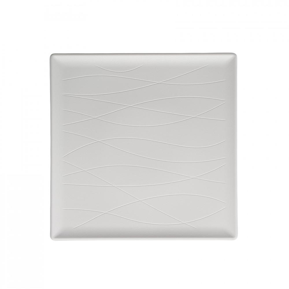 GALBIATI MILANO TAHITI SET 2 PIATTI PIANI QUADRATI
