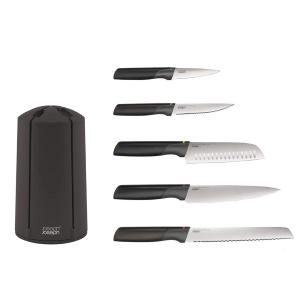 JOSEPH JOSEPH ELEVATE SET 5 COLTELLI CON CEPPO GIREVOLE