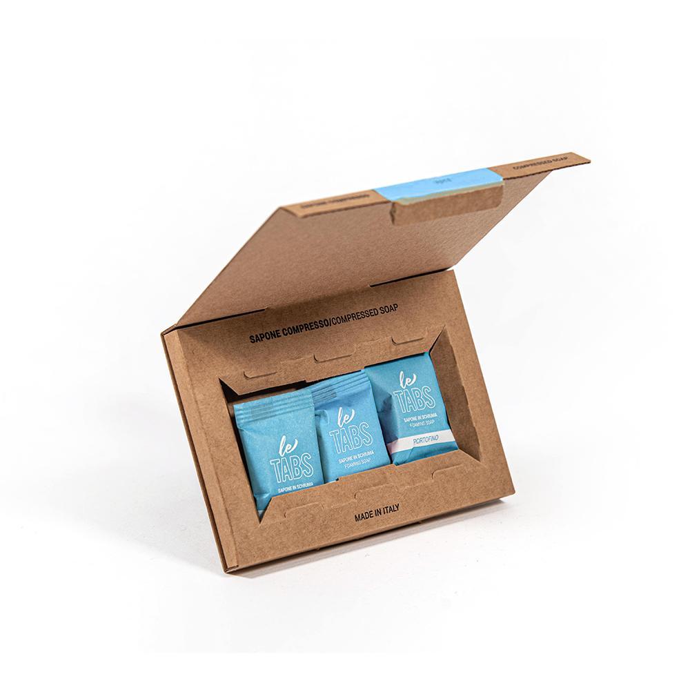NAPKIN SAPONE COMPRESSO 3 TABS PORTOFINO