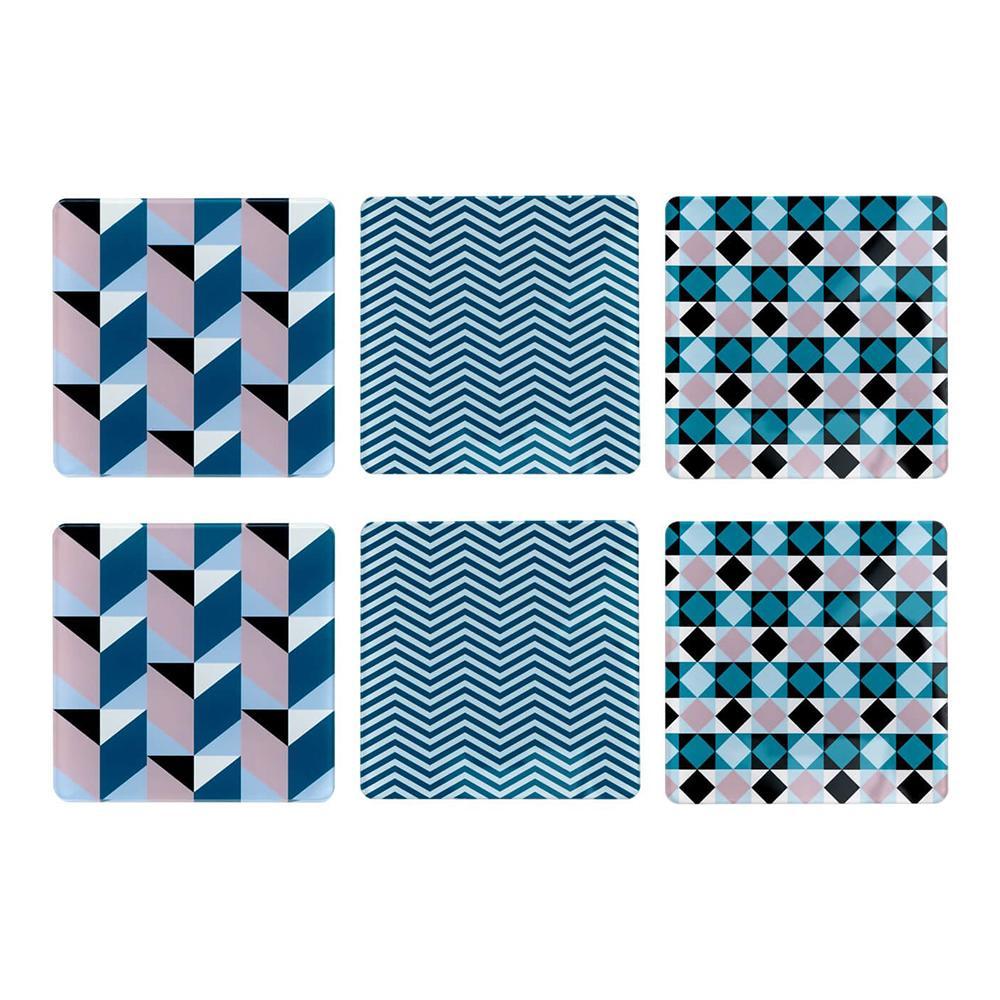 VESTA SET 6 SOTTOBICCHIERI MODERN