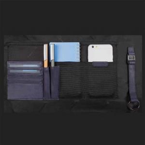 PIQUADRO BORSA SOTTILE BLACK SQUARE