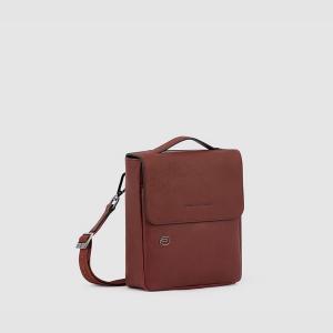 PIQUADRO BORSELLO CON MANICO SUPERIORE BLACK SQUARE