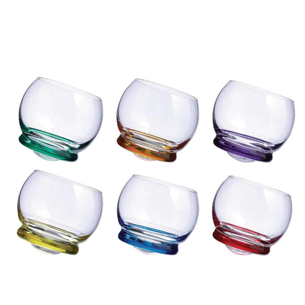ONLYLUX TROTTOLA SET 6 BICCHIERI 