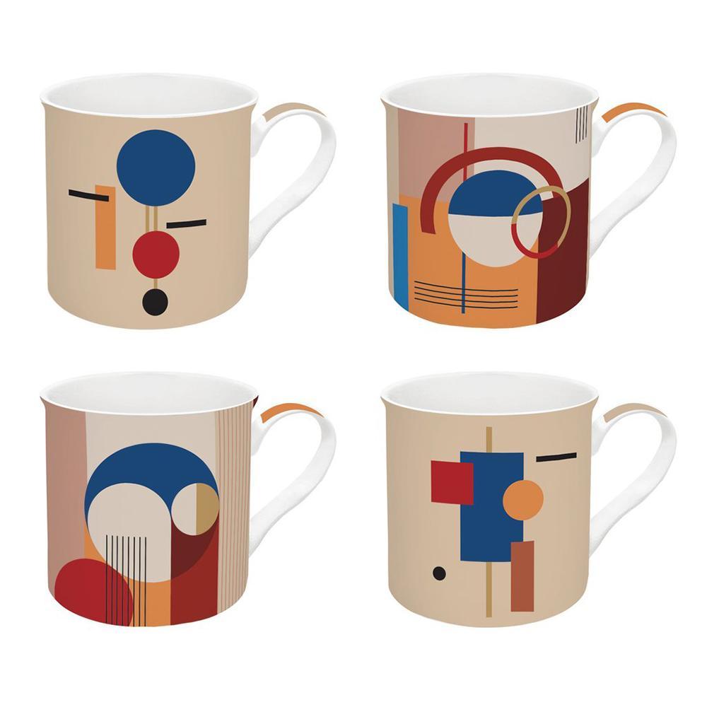 EASY LIFE BAUHAUS SET 4 MUG