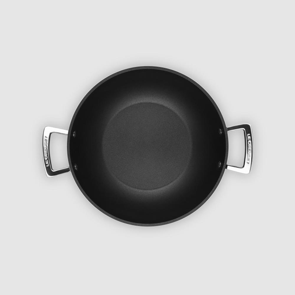 LE CREUSET WOK ANTIADERENTE 2 MANICI