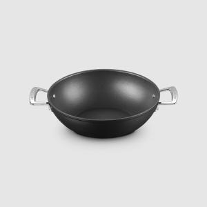 LE CREUSET WOK ANTIADERENTE 2 MANICI