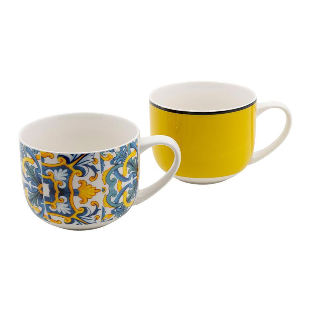 EVVIVA MIBA SET 2 TAZZE COLAZIONE