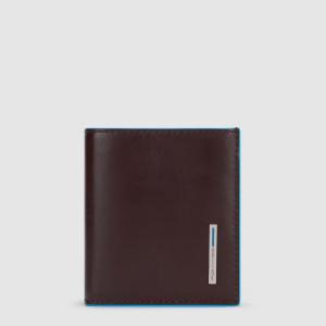 PIQUADRO BLUE SQUARE PORTAFOGLIO UOMO VERTICALE