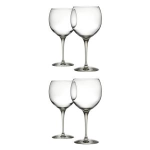 ALESSI MAMI XL SET 4 CALICI VINI ROSSI