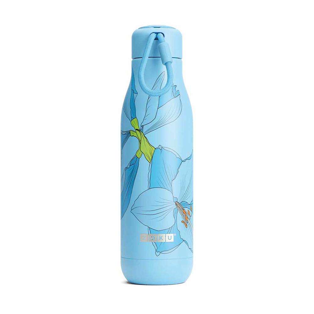 KUNZI STAINLESS STEEL BOTTLE GIGLIO DEL CIELO